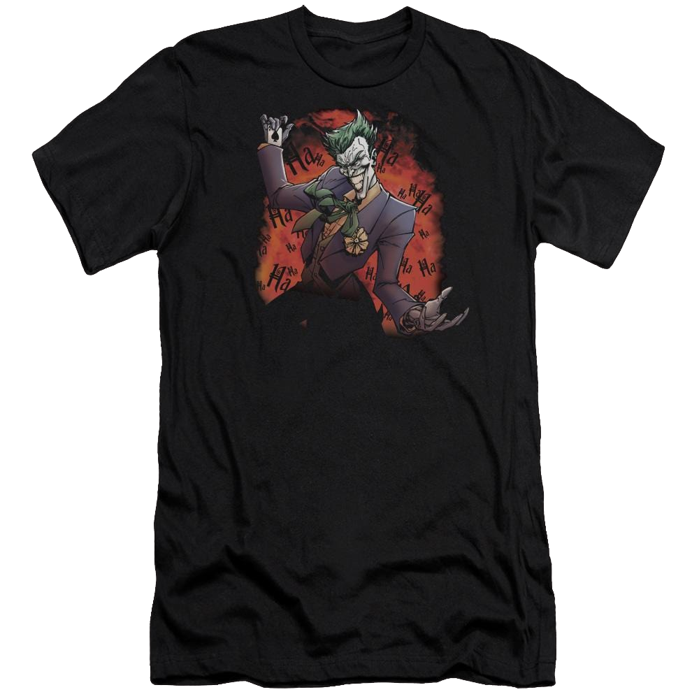 Batman Jokers Ave - Men's Premium Slim Fit T-Shirt