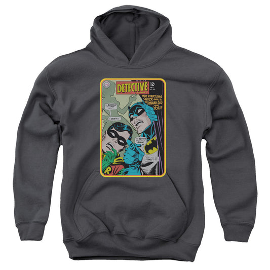Batman Detective #380 Kids Youth Hoodie Charcoal