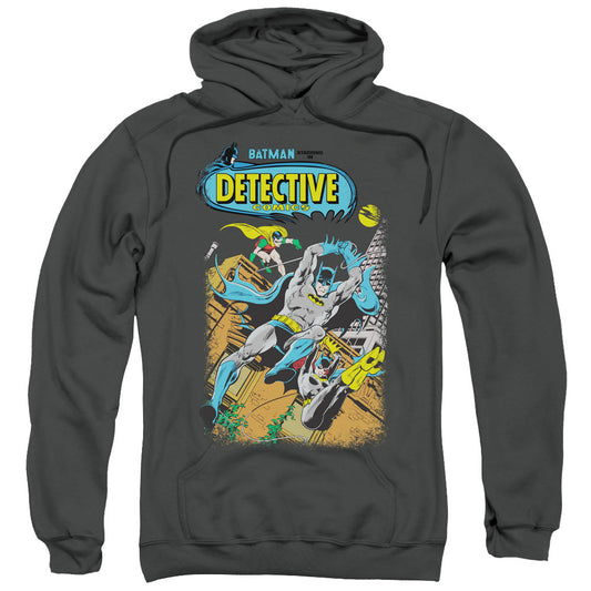 Batman Detective #487 Mens Hoodie Charcoal
