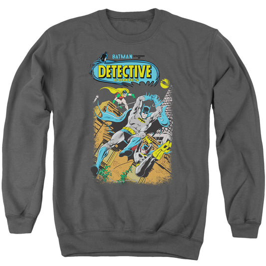 Batman Detective #487 Mens Crewneck Sweatshirt Charcoal