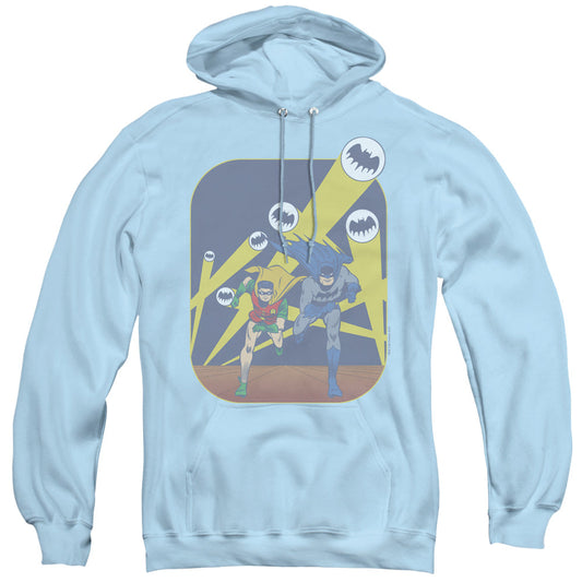 Batman Detective #164 Cover Mens Hoodie Light Blue