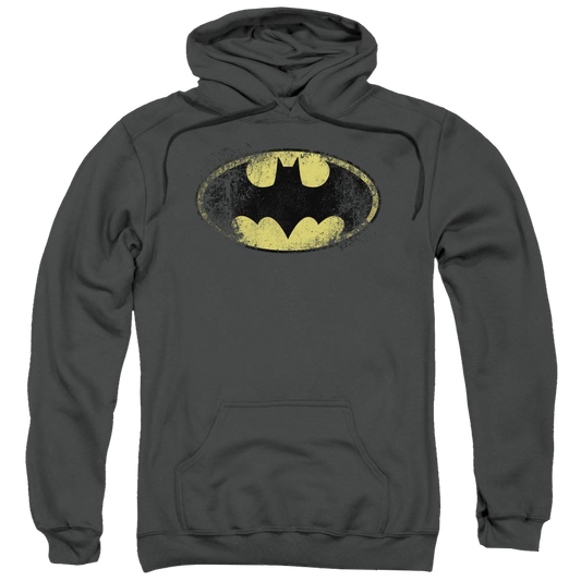 Batman Destroyed Logo - Pullover Hoodie