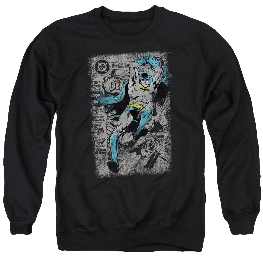 Batman Detective #487 Distress - Men's Crewneck Sweatshirt