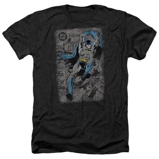 Batman Detective #487 Distress - Men's Heather T-Shirt