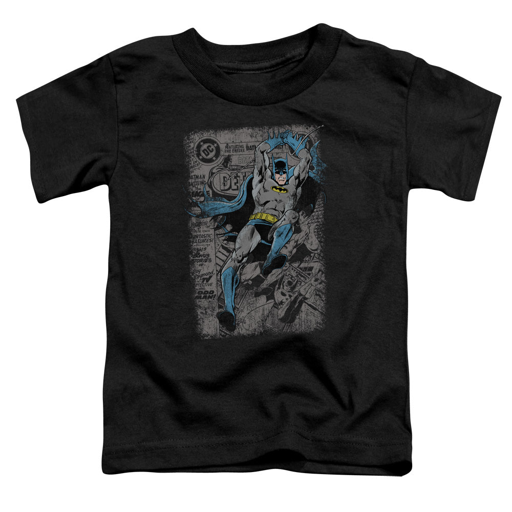 Batman Detective #487 Distress Toddler Kids Youth T Shirt Black
