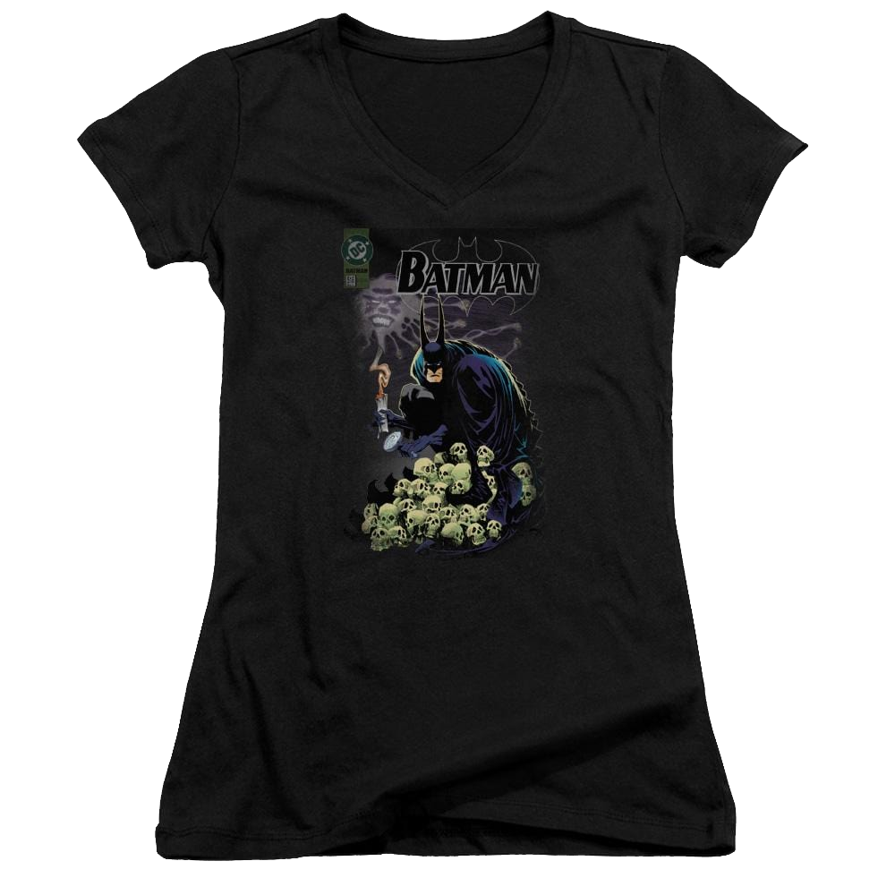 Batman Cover #516 - Juniors V-Neck T-Shirt
