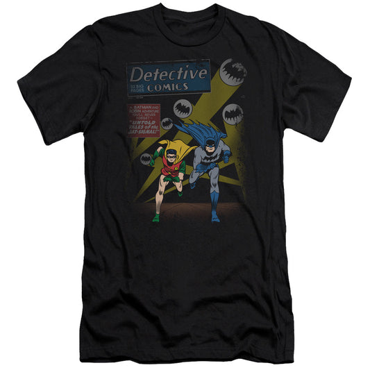 Batman Dynamic Duo Slim Fit Mens T Shirt Black