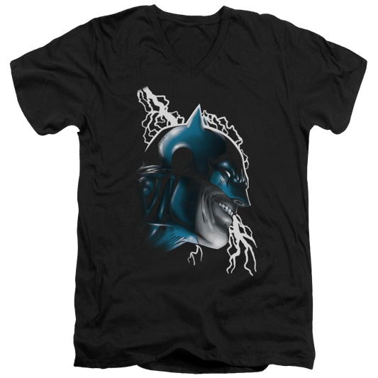 Batman Crazy Grin - Men's V-Neck T-Shirt
