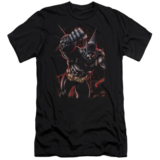 Batman Crimson Knight - Men's Premium Slim Fit T-Shirt