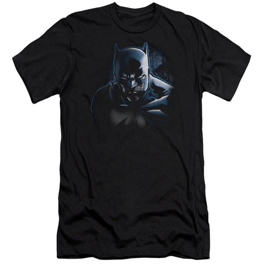 Batman Dont Mess With The Bat Premium Bella Canvas Slim Fit Mens T Shirt Black