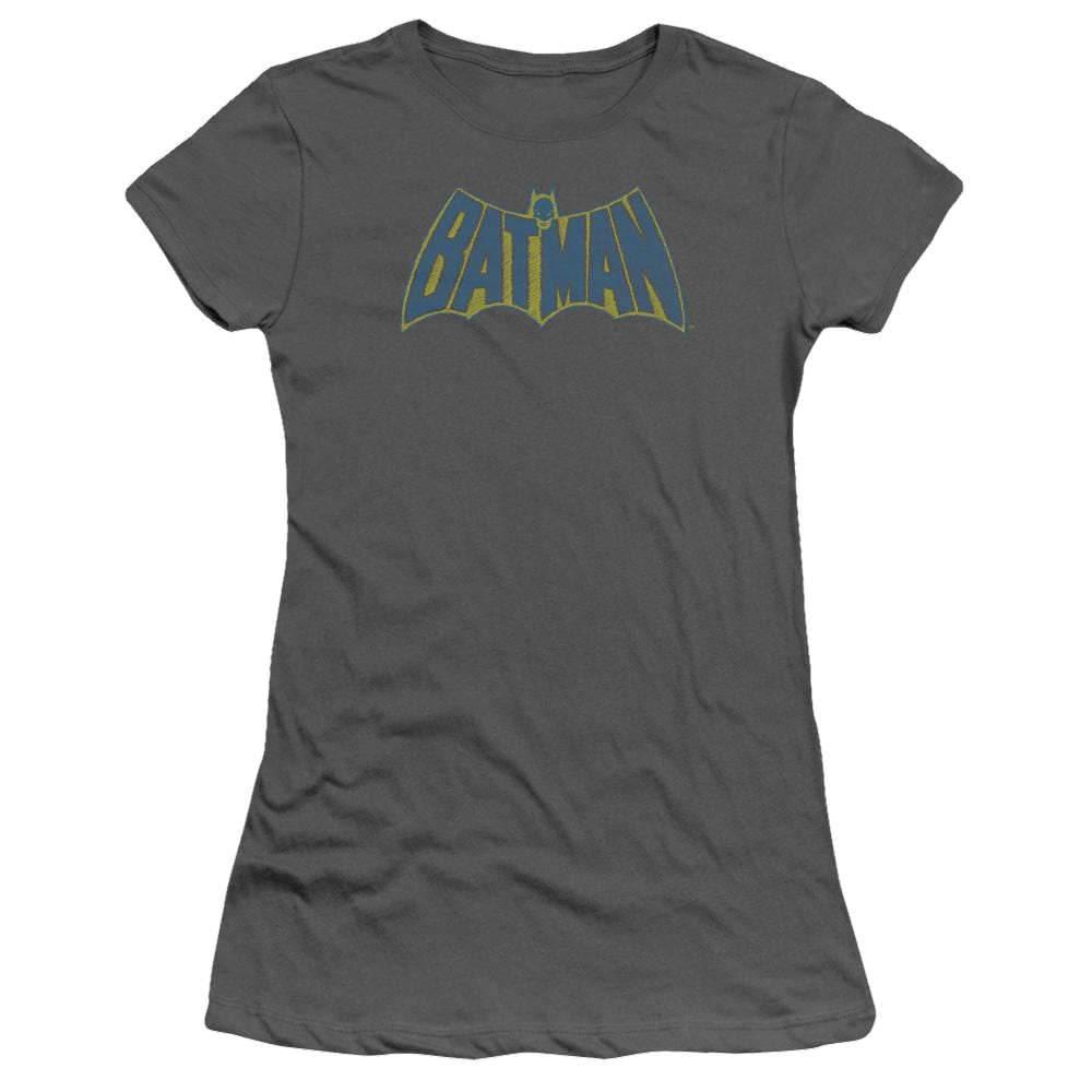 Batman Sketch Logo - Juniors T-Shirt