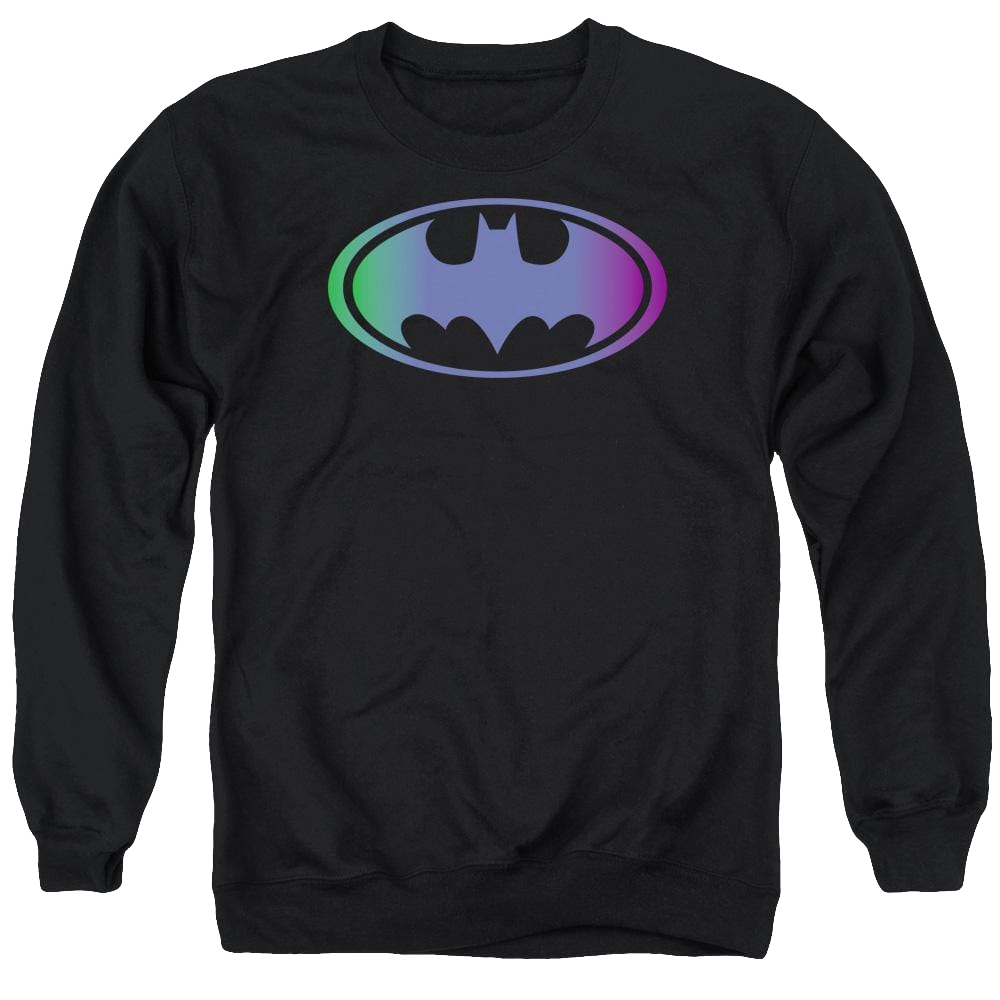 Batman Gradient Bat Logo - Men's Crewneck Sweatshirt