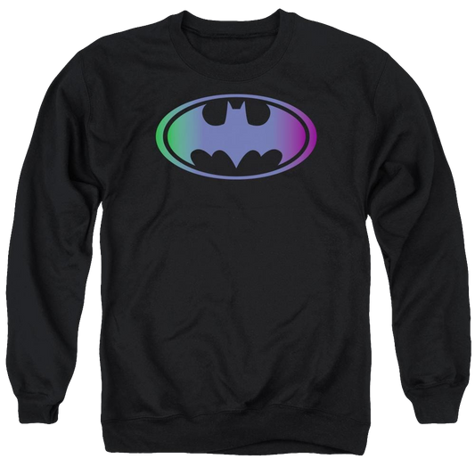 Batman Gradient Bat Logo - Men's Crewneck Sweatshirt
