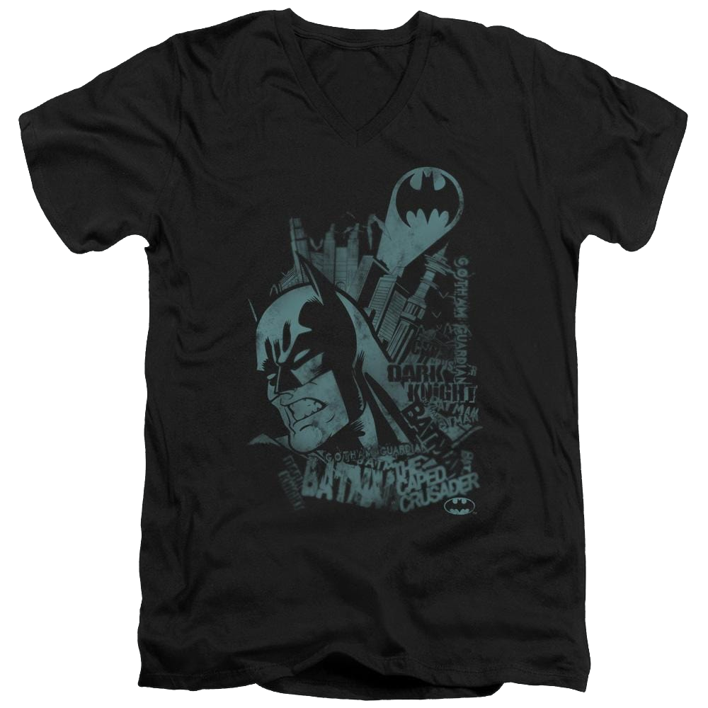 Batman Gritted Teeth - Men's V-Neck T-Shirt