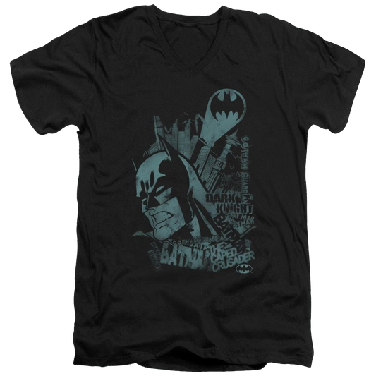 Batman Gritted Teeth - Men's V-Neck T-Shirt