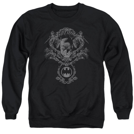 Batman Dark Knight Heraldry Mens Crewneck Sweatshirt Black