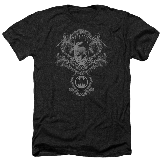 Batman Dark Knight Heraldry - Men's Heather T-Shirt