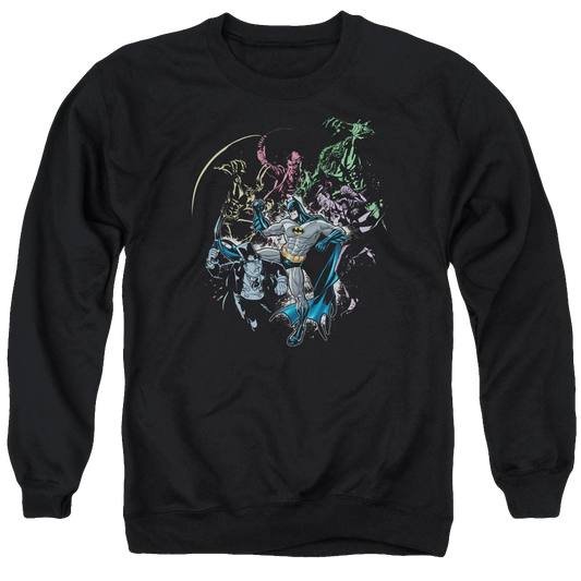 Batman Surrounded - Men's Crewneck Sweatshirt