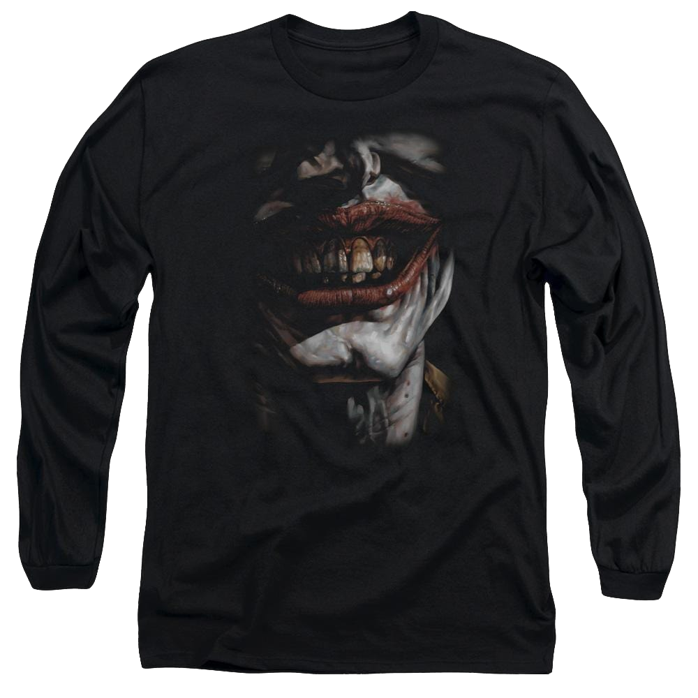 Batman Smile Of Evil - Men's Long Sleeve T-Shirt