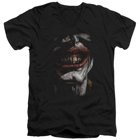 Batman Smile Of Evil - Men's V-Neck T-Shirt