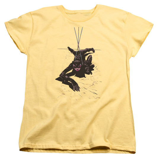 Batman Catwoman Rope Womens T Shirt Banana