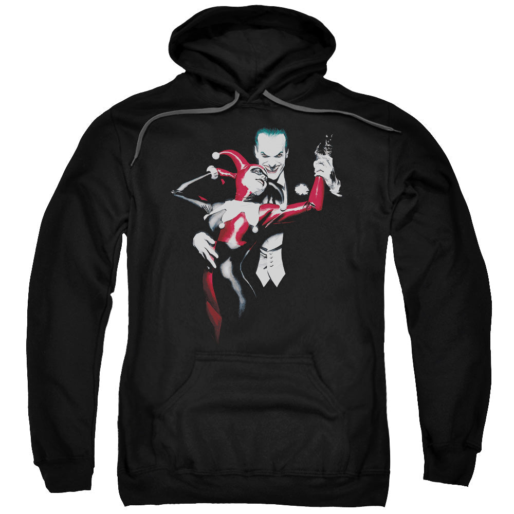 Batman Harley And Joker Mens Hoodie Black