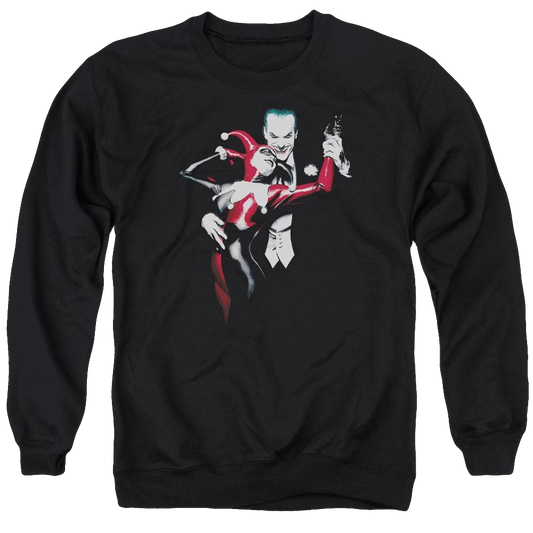Batman Harley And Joker - Men's Crewneck Sweatshirt