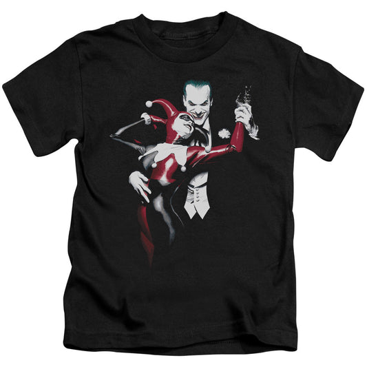 Batman Harley And Joker Juvenile Kids Youth T Shirt Black
