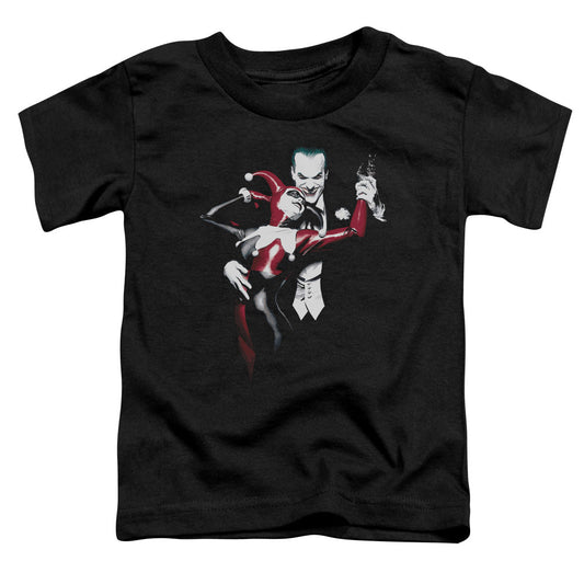 Batman Harley And Joker Toddler Kids Youth T Shirt Black