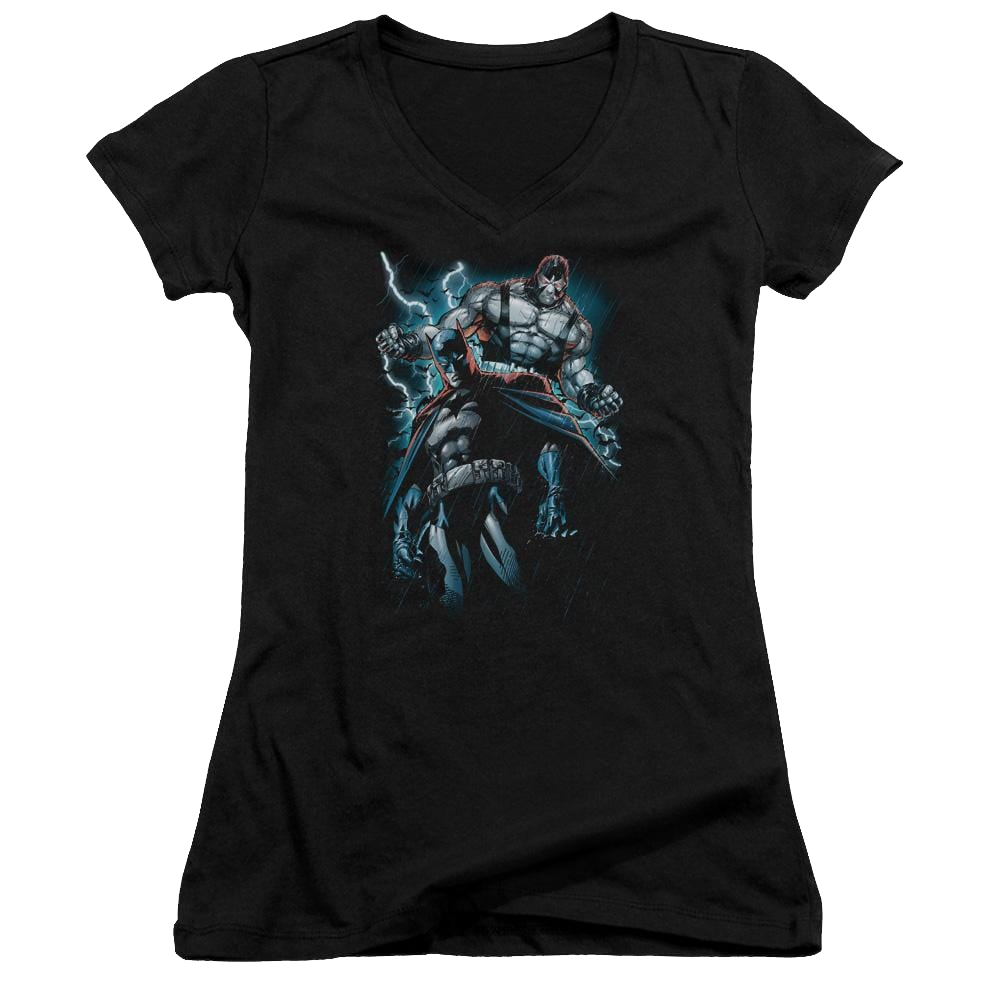 Batman Evil Rising - Juniors V-Neck T-Shirt