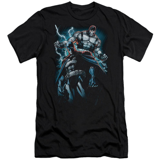 Batman Evil Rising - Men's Premium Slim Fit T-Shirt