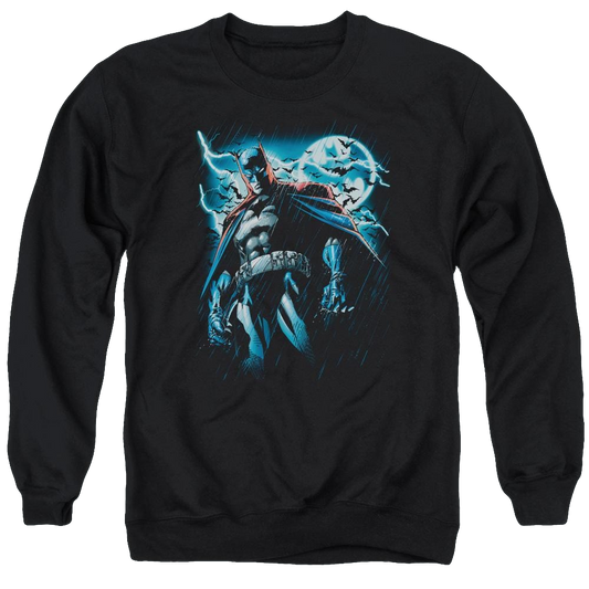 Batman Stormy Knight - Men's Crewneck Sweatshirt