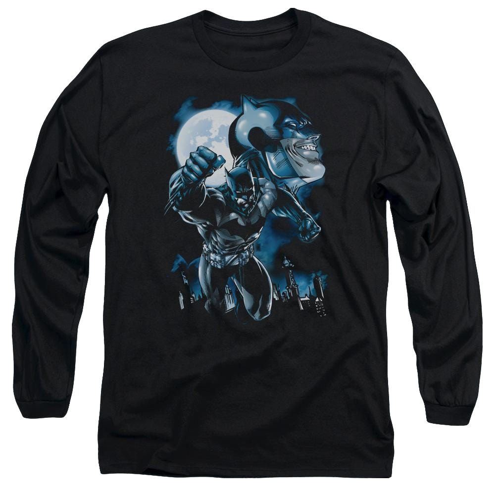 Batman Moonlight Bat - Men's Long Sleeve T-Shirt