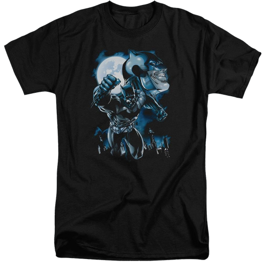 Batman Moonlight Bat - Men's Tall Fit T-Shirt