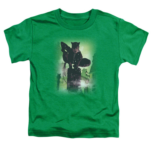 Batman Catwoman #63 Cover Toddler Kids Youth T Shirt Kelly Green