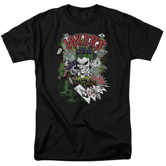 Batman Jokers Wild - Men's Regular Fit T-Shirt