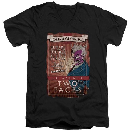 Batman Two Faces - Men's V-Neck T-Shirt