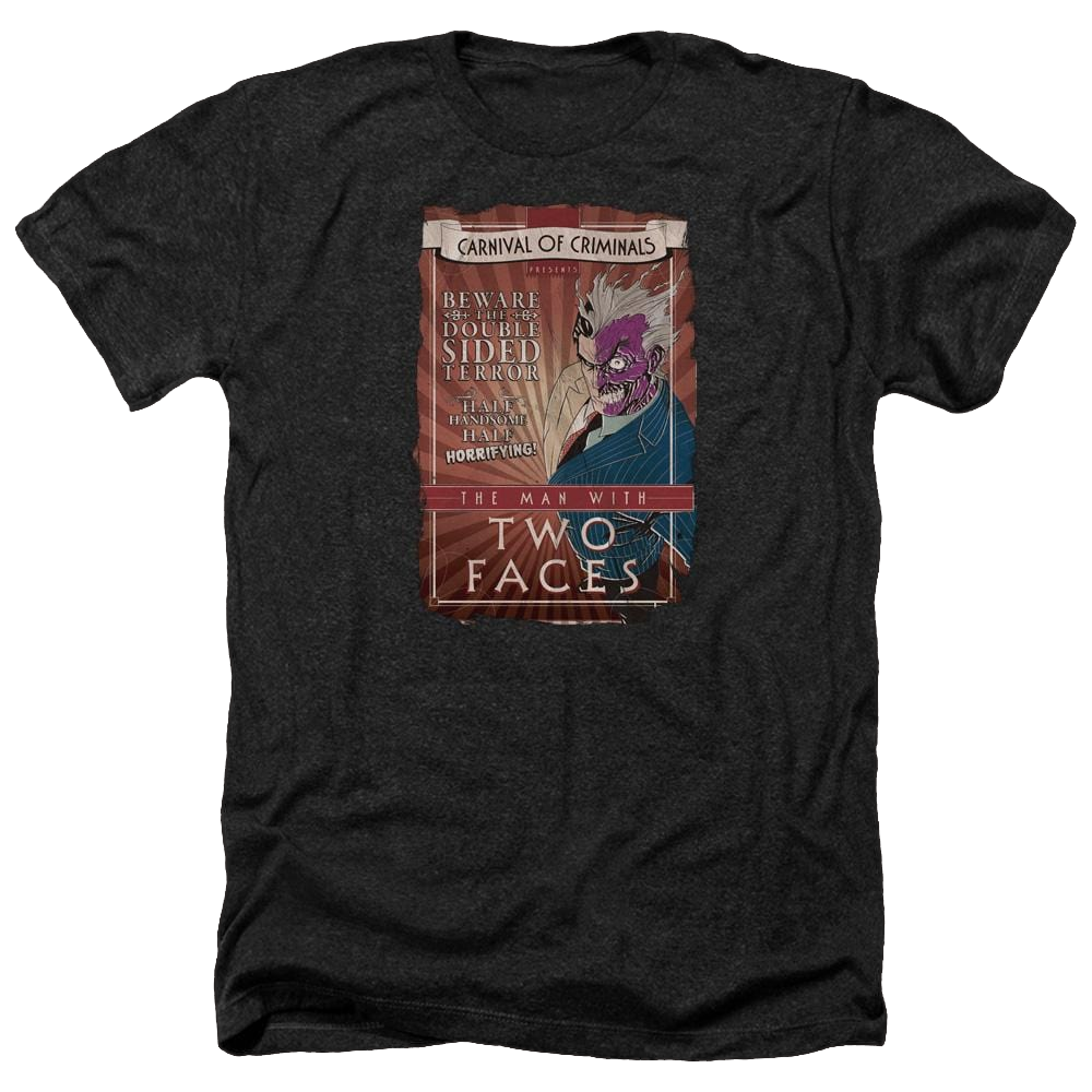 Batman Two Faces - Men's Heather T-Shirt