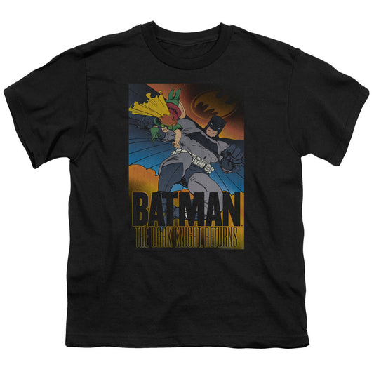 Batman Dk Returns Kids Youth T Shirt Black