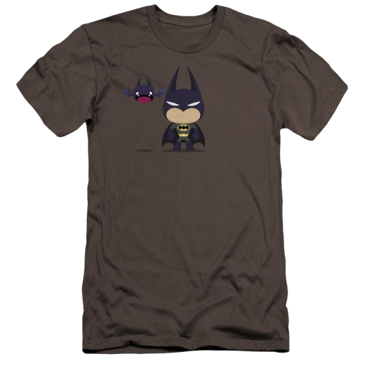 Batman Cute Batman - Men's Premium Slim Fit T-Shirt