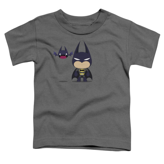 Batman Cute Batman Toddler Kids Youth T Shirt Charcoal