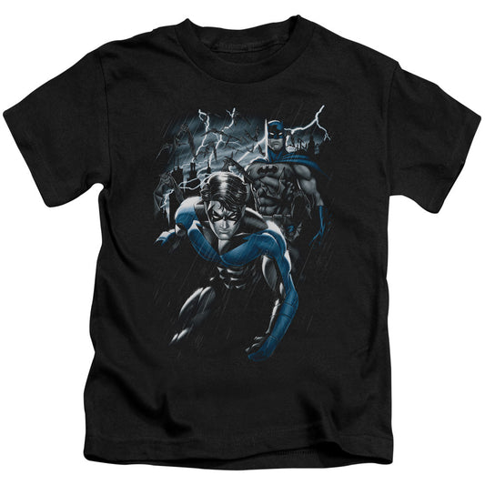 Batman Dynamic Duo Juvenile Kids Youth T Shirt Black