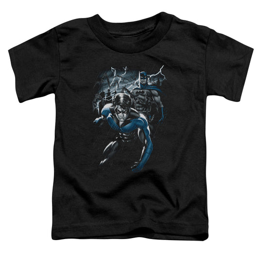 Batman Dynamic Duo Toddler Kids Youth T Shirt Black