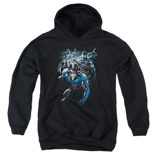 Batman Dynamic Duo Kids Youth Hoodie Black