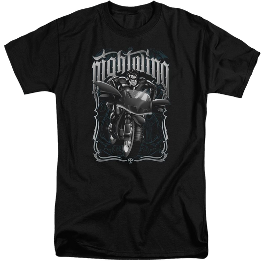 Batman Nightwing Biker - Men's Tall Fit T-Shirt
