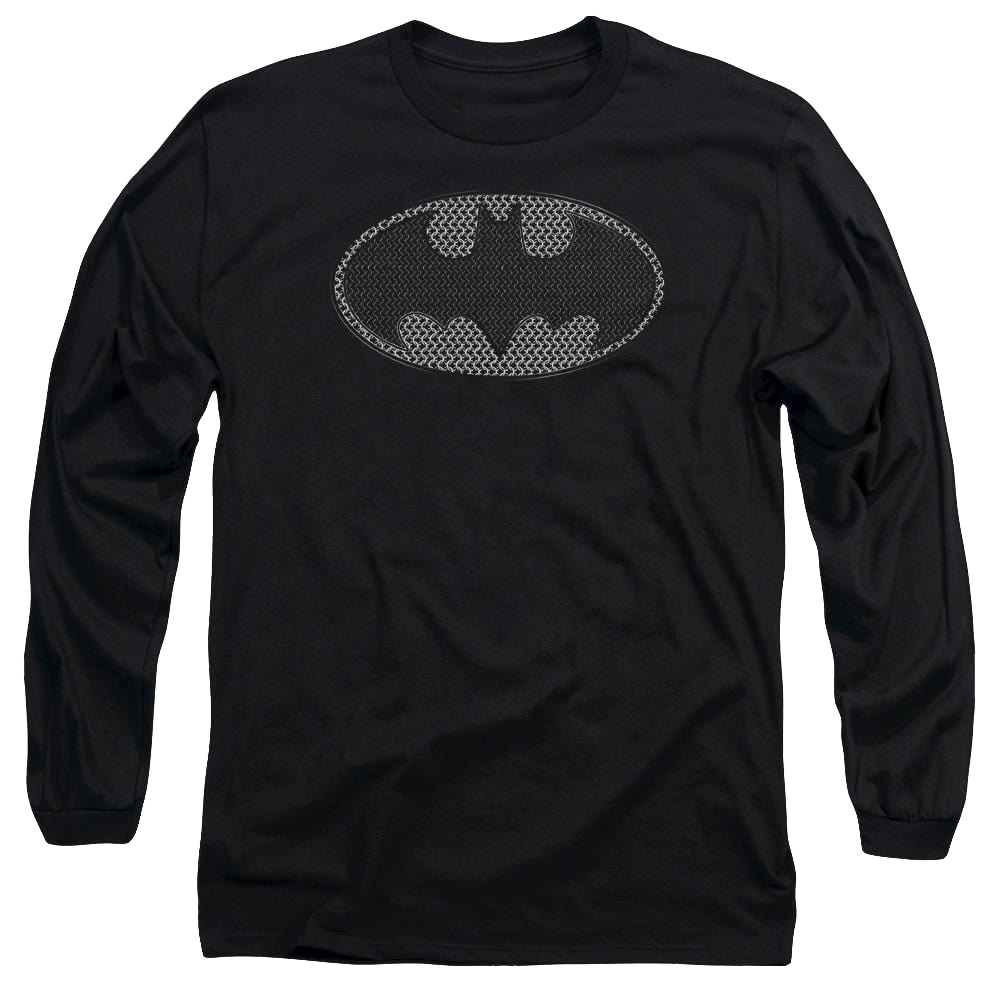 Batman Chainmail Shield - Men's Long Sleeve T-Shirt