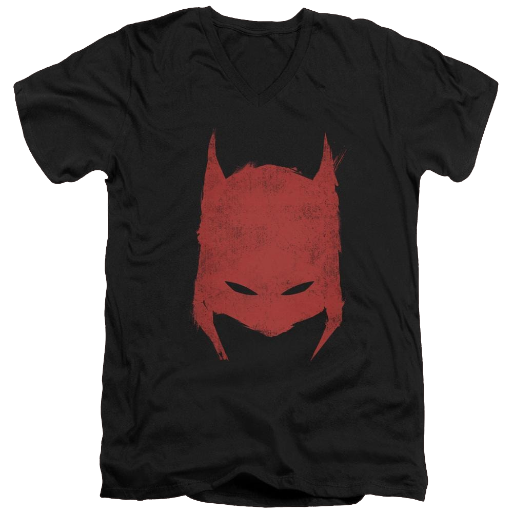 Batman Hacked & Scratched - Men's V-Neck T-Shirt