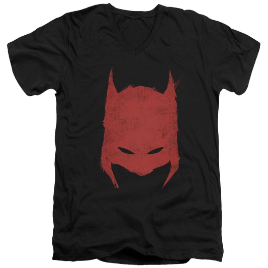 Batman Hacked & Scratched - Men's V-Neck T-Shirt