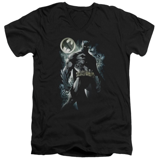 Batman The Knight - Men's V-Neck T-Shirt
