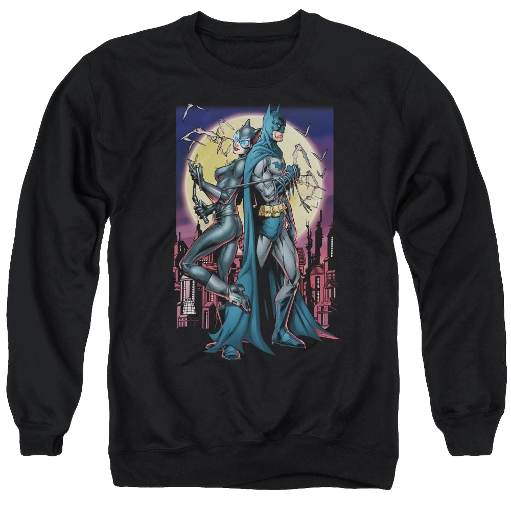Batman Paint The Town Red Men's Crewneck Sweatshirt